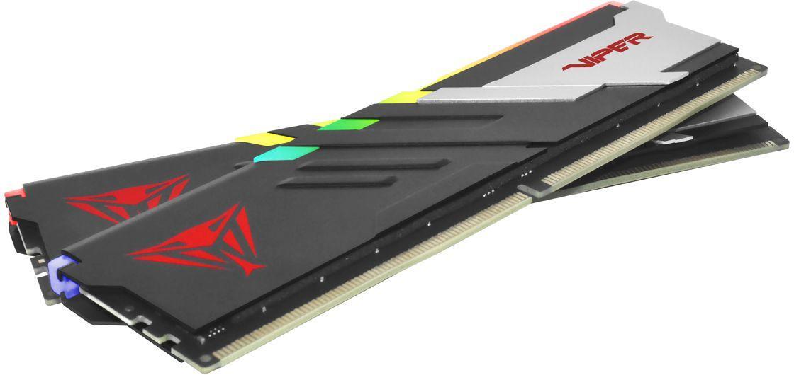 Память DDR5 2x16Gb 7400MHz Patriot PVVR532G740C36K Viper Venom RGB RTL Gaming PC5-59200 CL36 DIMM 288-pin - фото 1 - id-p214793282