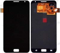 Дисплейный модуль SAMSUNG I9220 черный/белый, фото 3