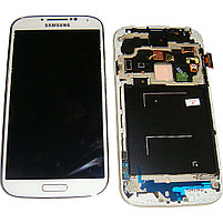 Дисплейный модуль SAMSUNG S4 I9500 белый/серый/голубой, фото 4
