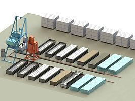 ЛИНИЯ ДЛЯ ПРОИЗВОДСТВА ГАЗОБЕТОНА «СТАРТ-500»