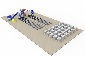 ЛИНИЯ ДЛЯ ПРОИЗВОДСТВА ГАЗОБЕТОНА «ЛИДЕР-500»