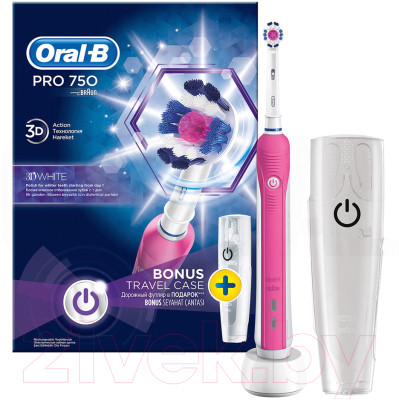 Электрическая зубная щетка Oral-B Pro 1 750 / D16.513.1UX - фото 2 - id-p214794690