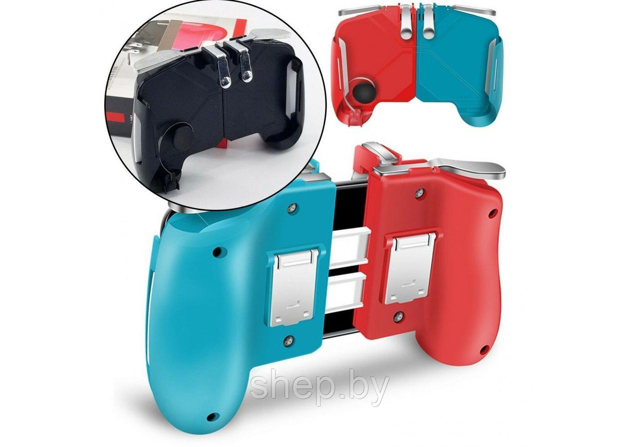 Игровой геймпад Pubg AK16 для телефона IOS и Android, контроллер AK 16 с триггерами и кнопкой стрельбы - фото 2 - id-p214802221