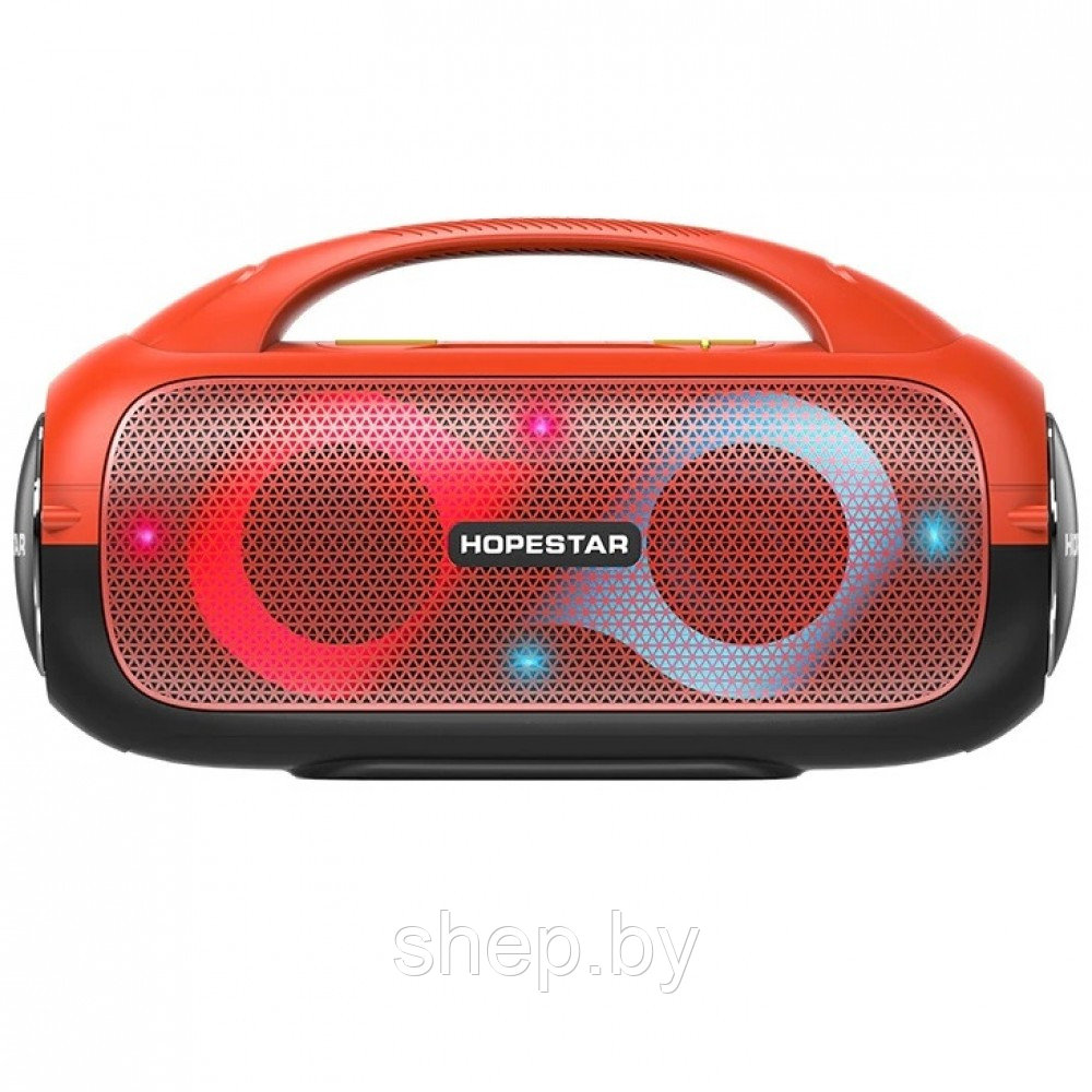 Портативная акустическая стерео колонка Hopestar A50 Party 80W (Bluetooth, TWS, MP3, AUX, Mic) выбор цвета - фото 5 - id-p214805252