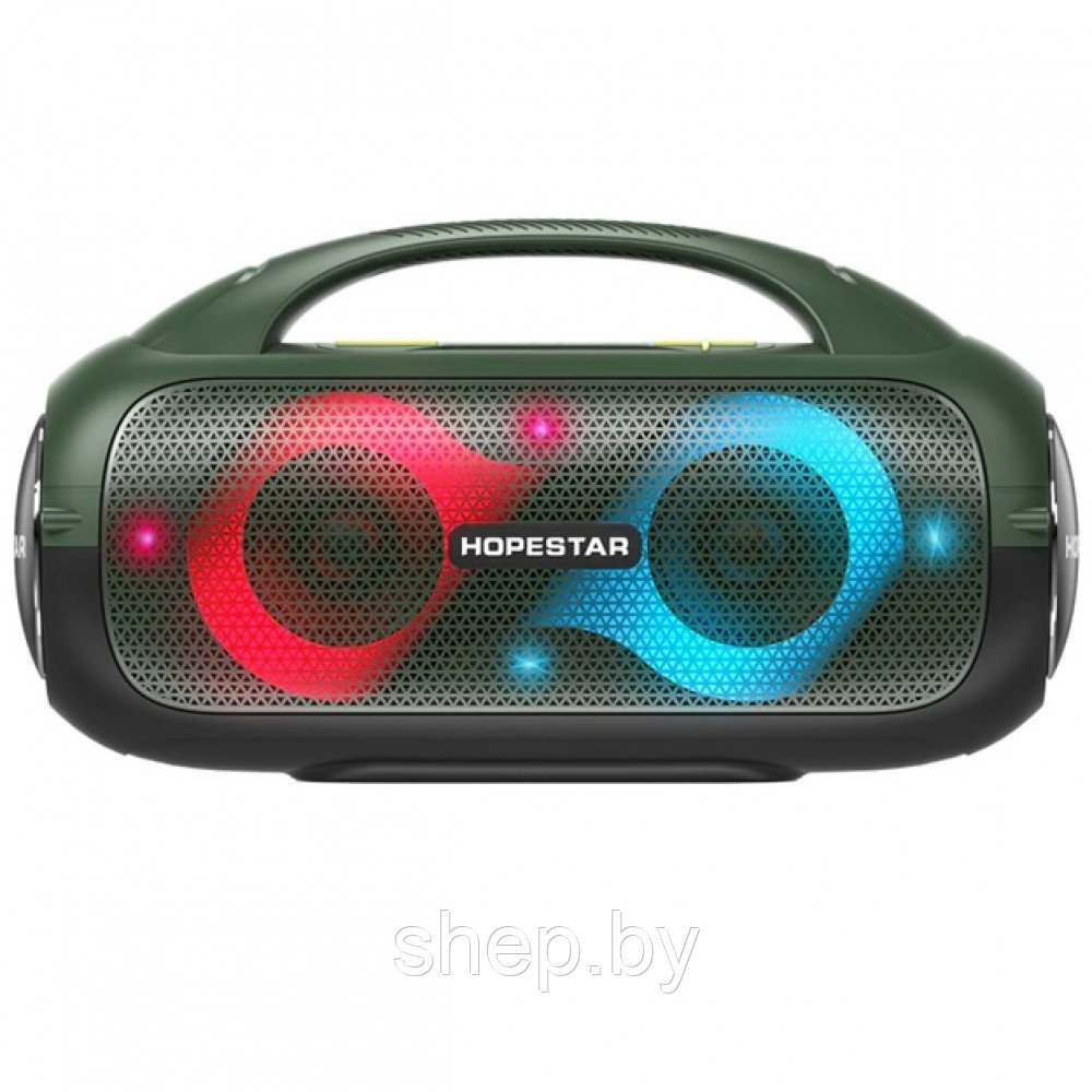 Портативная акустическая стерео колонка Hopestar A50 Party 80W (Bluetooth, TWS, MP3, AUX, Mic) выбор цвета - фото 6 - id-p214805252