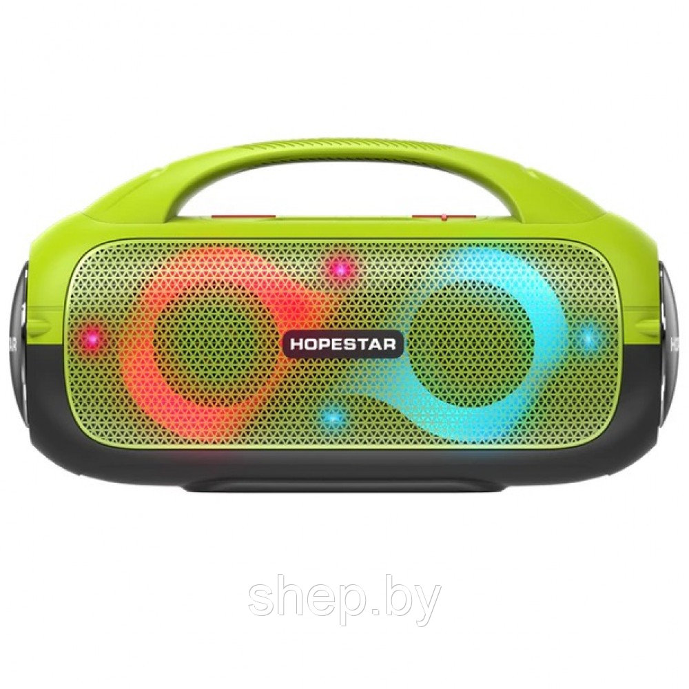 Портативная акустическая стерео колонка Hopestar A50 Party 80W (Bluetooth, TWS, MP3, AUX, Mic) выбор цвета - фото 7 - id-p214805252