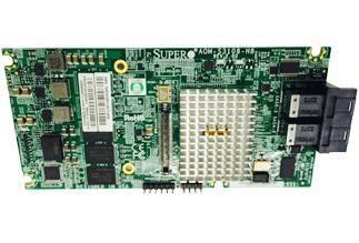 Supermicro Контроллер AOM-S3108M-H8 RAID 0/1/5/6/10/50/60 2Gb cache (в комплекте нет стоек) - фото 1 - id-p212714556