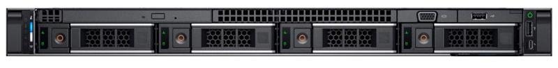 Сервер DELL PowerEdge R440 1U/ 4LFF/ 1xHS/ PERC H750/ 2xGE/ 1x550W/noPCIe / iDRAC9 Ent/ Bezel noQS/ Sliding