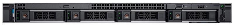 Сервер DELL PowerEdge R440 1U/ 4LFF/ 1xHS/ PERC H750/ 2xGE/ 1x550W/noPCIe / iDRAC9 Ent/ Bezel noQS/ Sliding, фото 2