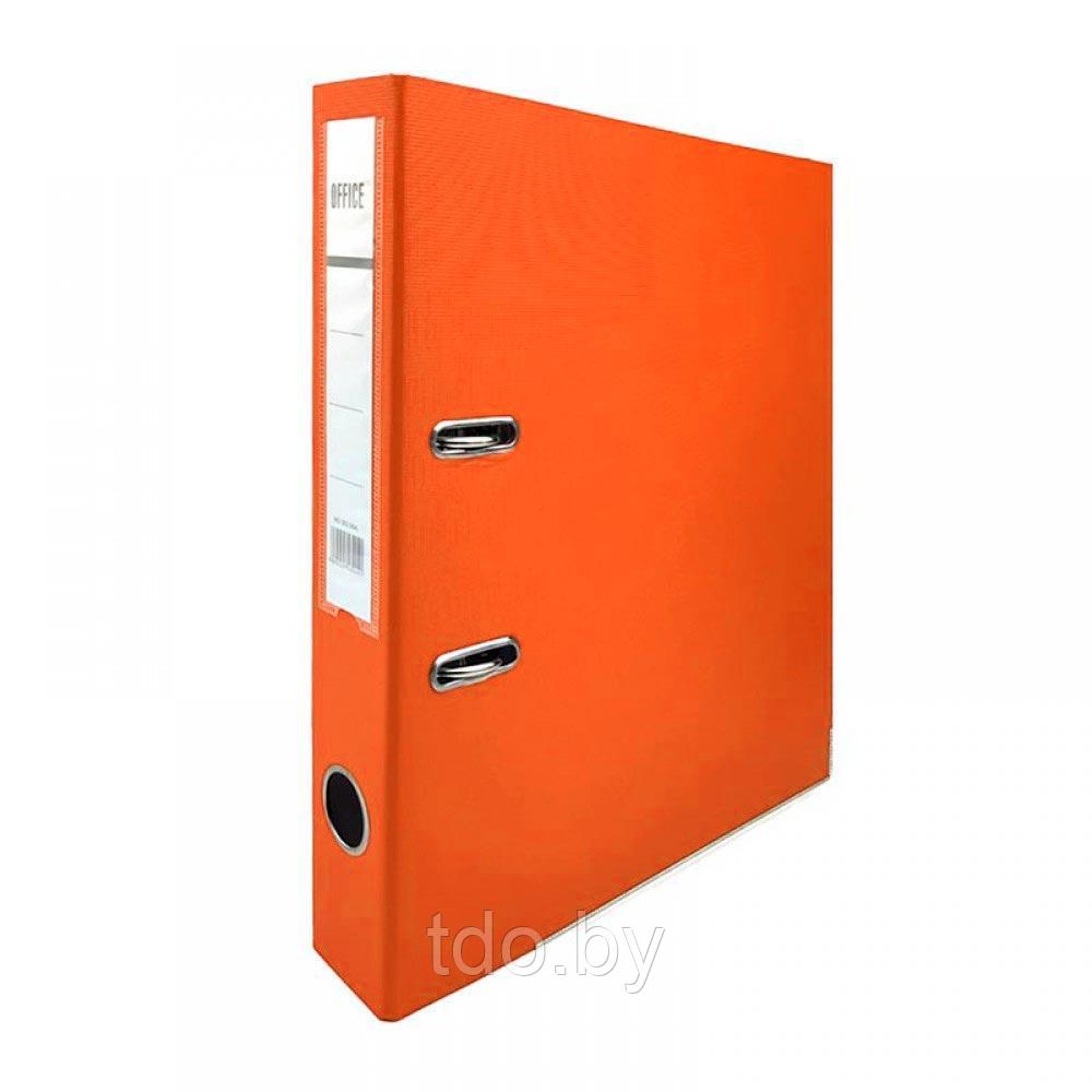 Папка-регистратор разобранная, с металлическим уголком, A4, 50мм, оранжевая - фото 1 - id-p214805378