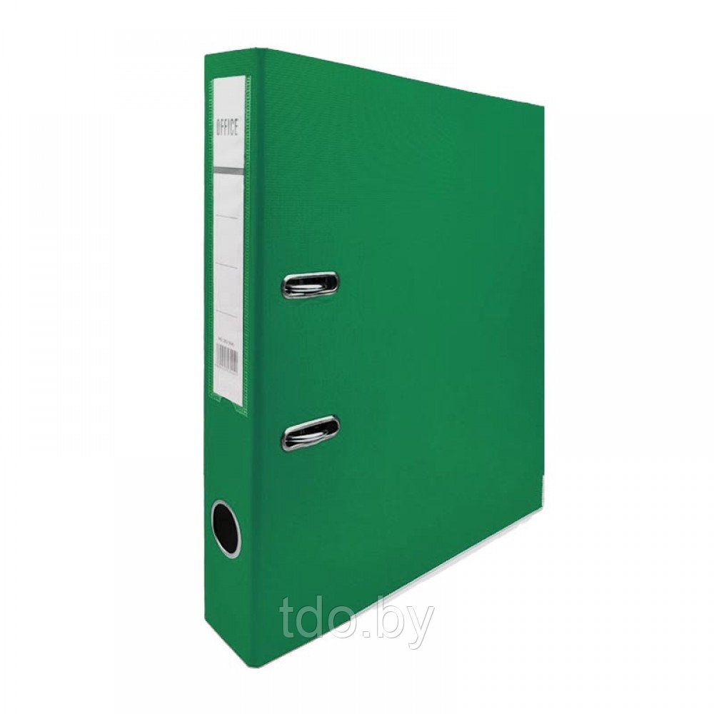 Папка-регистратор разобранная, с металлическим уголком, A4, 50мм, темно-зелёная