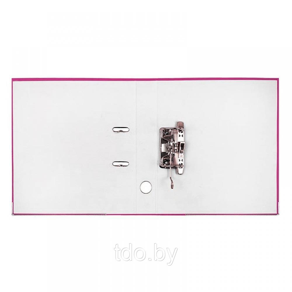 Папка-регистратор сборная, с металлическим уголком, A4, 50мм, розовая - фото 2 - id-p214805435