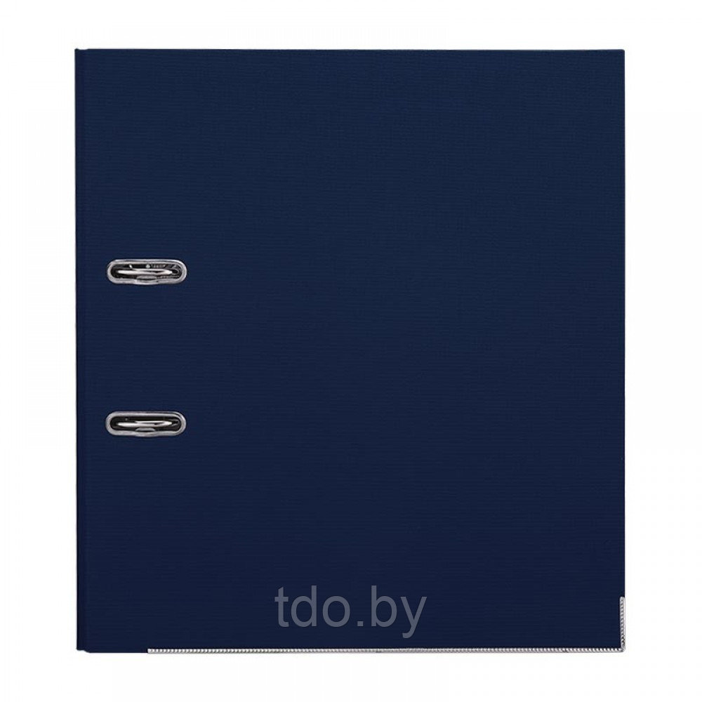 Папка-регистратор Deli разборная, с металлическим уголком, А4, 75мм, ПВХ 1,75мм, тёмно-синяя - фото 2 - id-p214805896