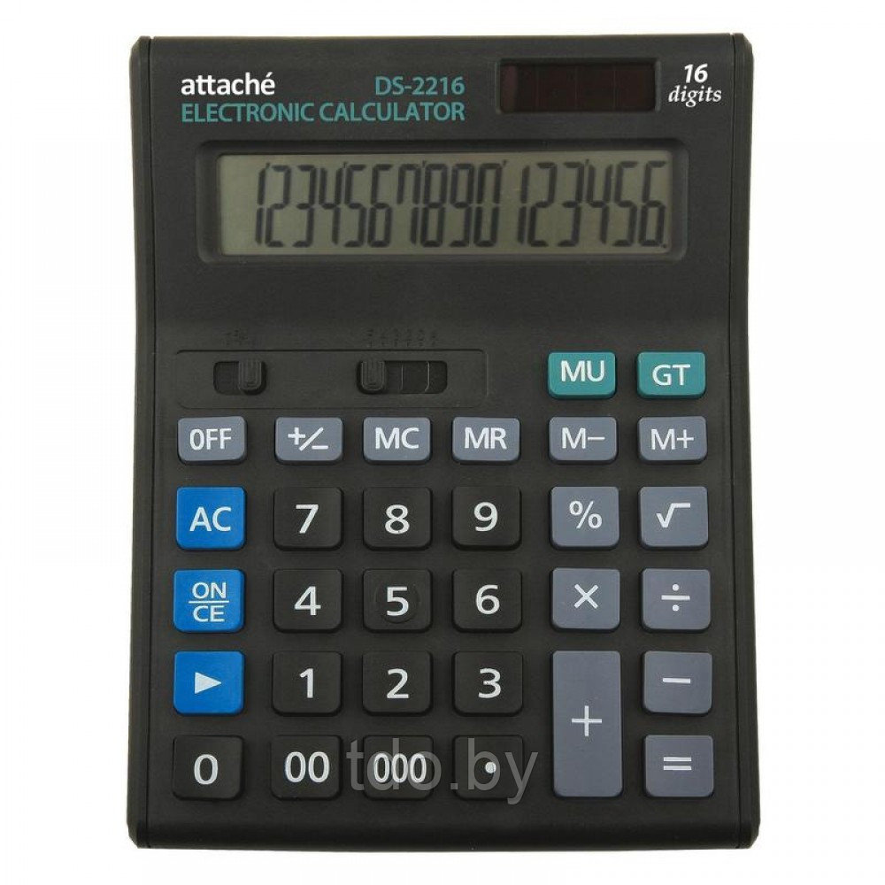 Калькулятор настольный Attache Economy, 16-разрядный - фото 1 - id-p214806037