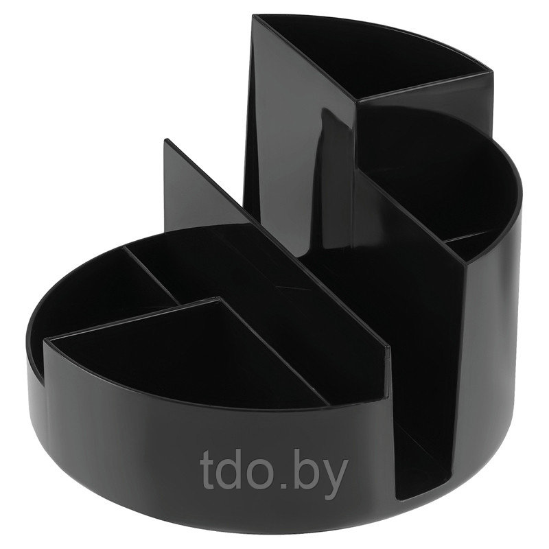 Настольная подставка СТАММ "Профи", полистирол, черная - фото 5 - id-p214806110