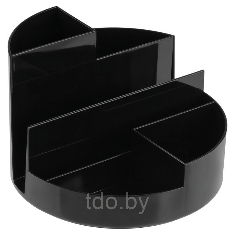 Настольная подставка СТАММ "Профи", полистирол, черная - фото 1 - id-p214806110