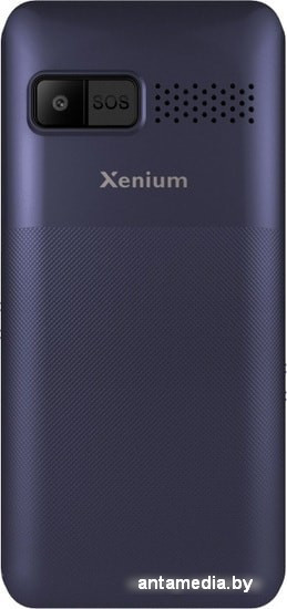 Мобильный телефон Philips Xenium E207 (синий) - фото 3 - id-p214807364