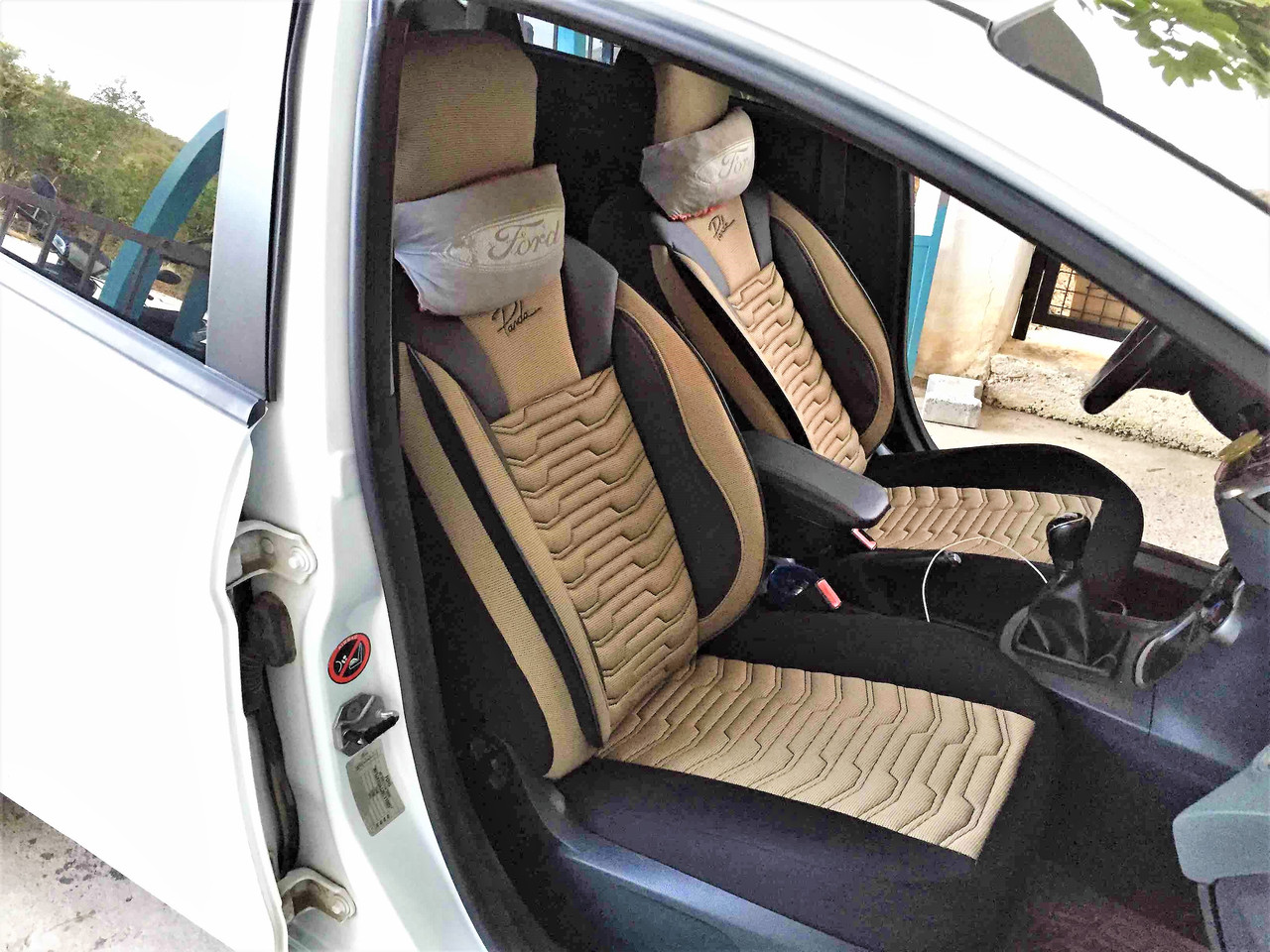 Универсальные чехлы PARIS для автомобильных сидений / Авточехлы - комплект на весь салон автомобиля - фото 9 - id-p214808339