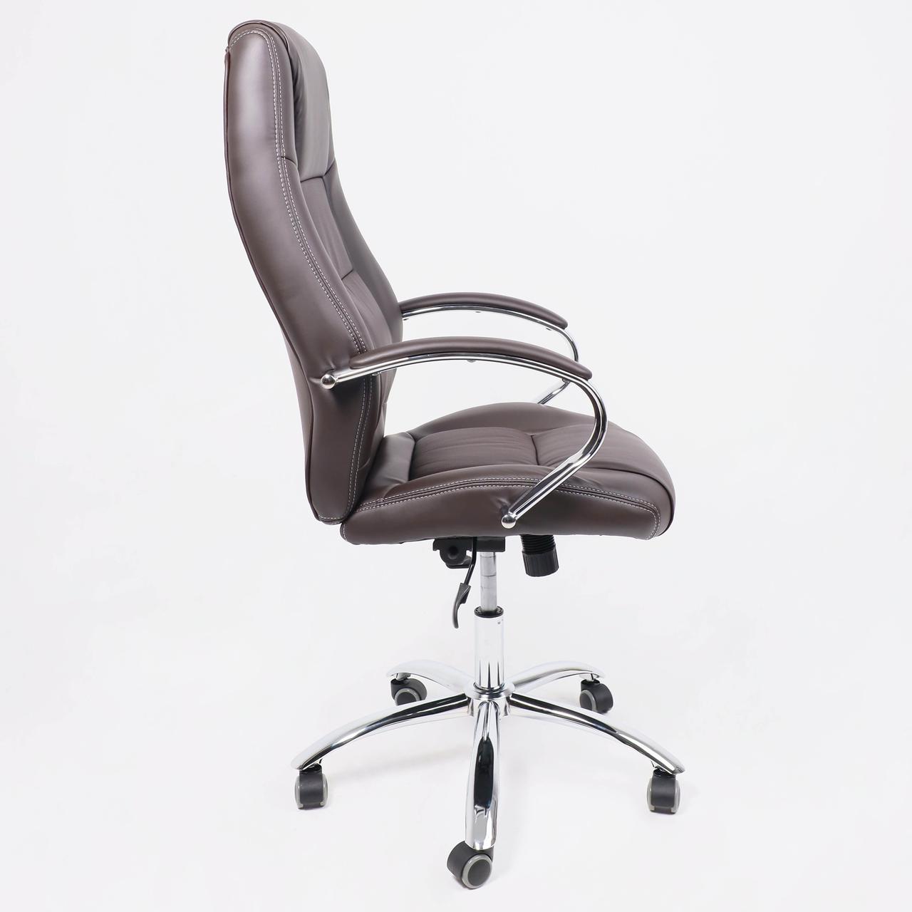 Кресло поворотное CROCUS, ECO, коричневый - фото 3 - id-p214808467