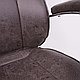 Кресло поворотное LEGRAN, ткань, коричневый, фото 7