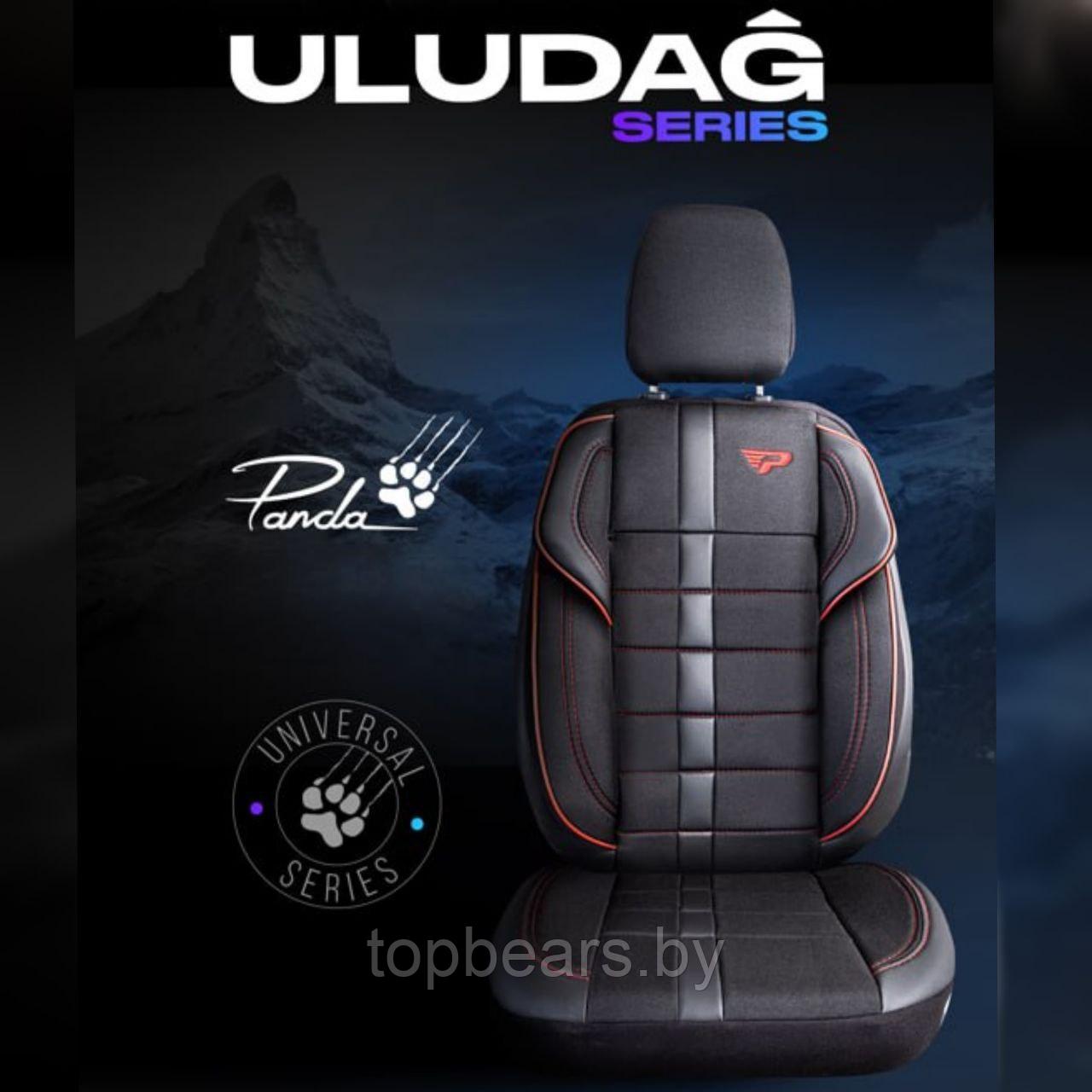 Универсальные чехлы ULUDAGI для автомобильных сидений / Авточехлы - комплект на весь салон автомобиля - фото 2 - id-p214808863