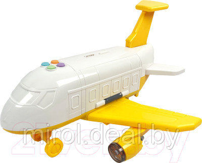 Игровой набор Sharktoys Самолет + 4 авто / 280000014 - фото 3 - id-p214813094