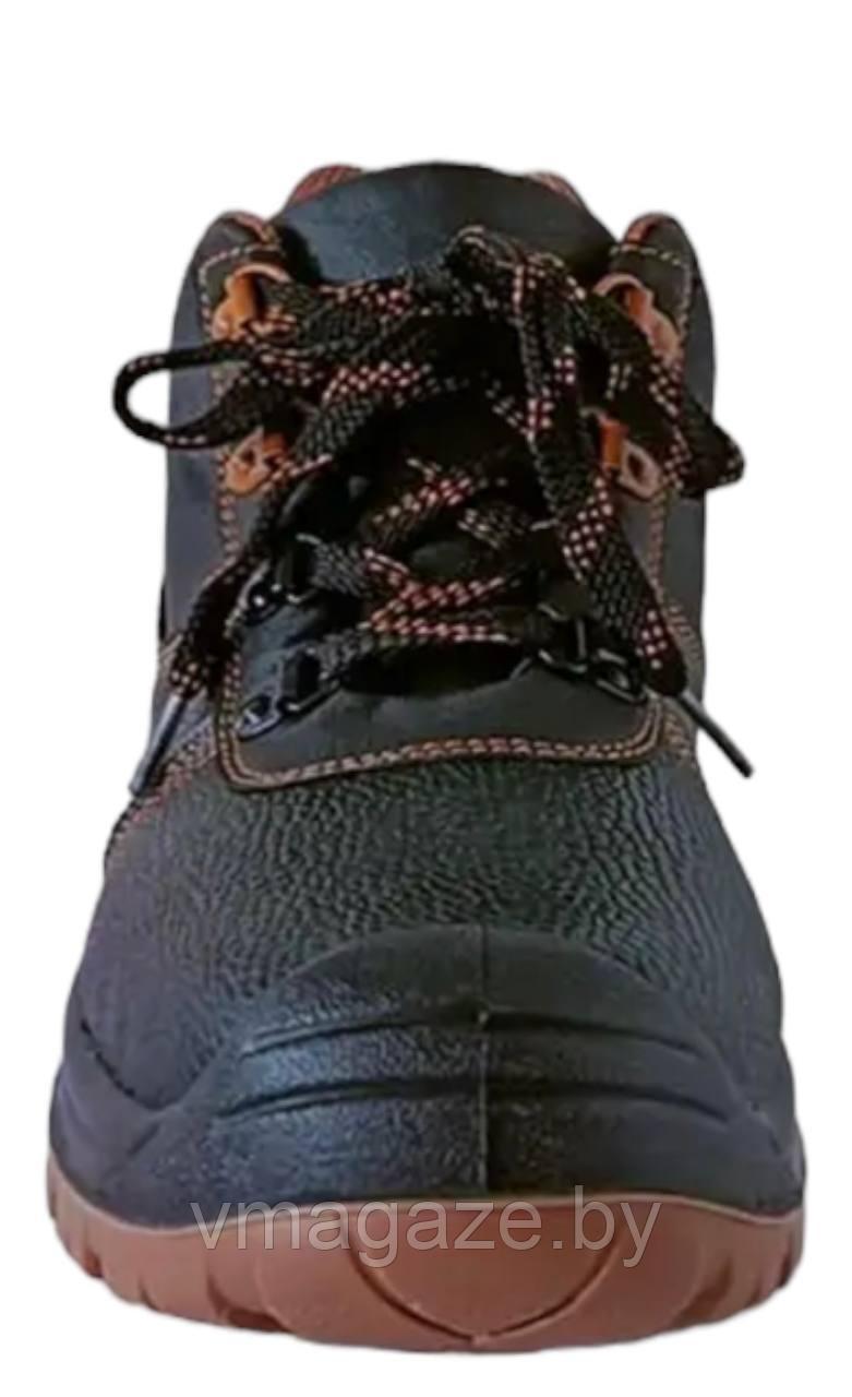 Ботинки рабочие Скорпион с металлическим подноском и стелькой (цвет черный) - фото 3 - id-p214815252
