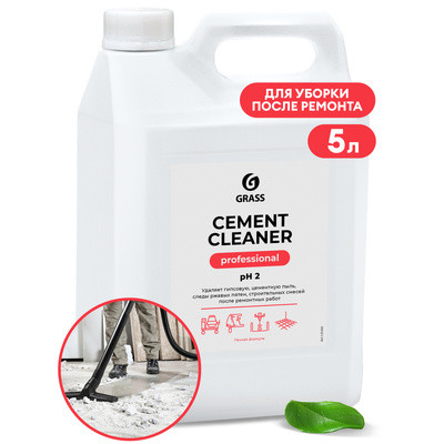 Очиститель после ремонта. Моющее средство "Cement Cleaner" (канистра 5,5 кг) - фото 1 - id-p214815274