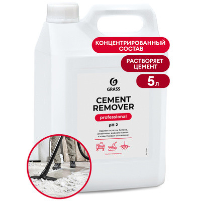 Очиститель после ремонта. Моющее средство "Cement Remover" (канистра 5,8 кг) - фото 1 - id-p214815352