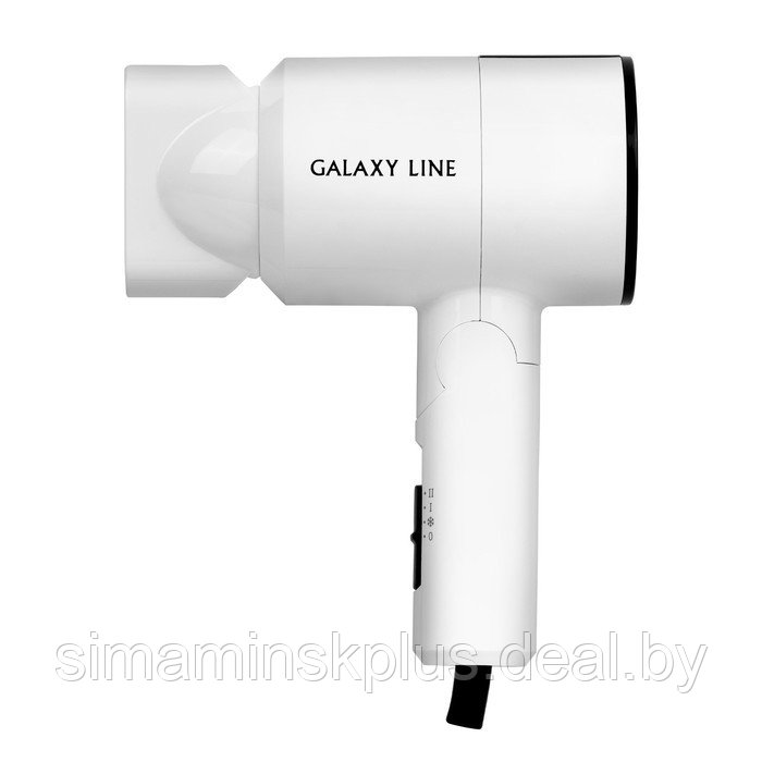 Фен Galaxy LINE GL 4345, 1400 Вт, 2 скорости, 2 температурных режима, концентратор,белый