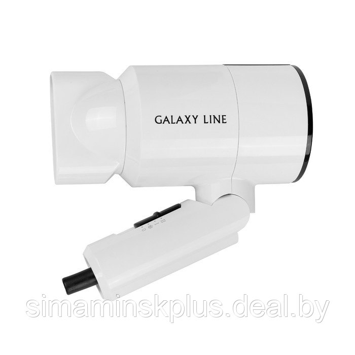 Фен Galaxy LINE GL 4345, 1400 Вт, 2 скорости, 2 температурных режима, концентратор,белый - фото 2 - id-p214816588