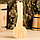 Термометр-гигрометр "Ковш", деревянный, фото 4