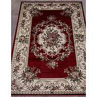 Ковёр прямоугольный Colizey D057, размер 60x110 см, red