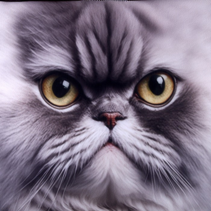 Антистресс кубы «кот», серый, угрюмый - фото 3 - id-p214817974