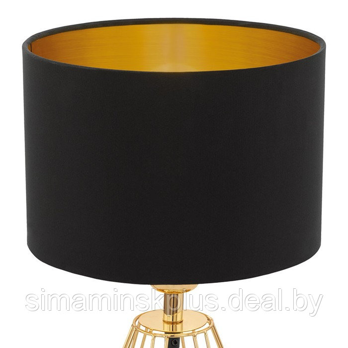 Настольная лампа CARLTON 2, 1x60Вт E14, цвет латунь - фото 4 - id-p214818685