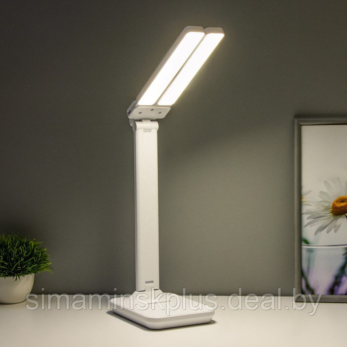 Настольная лампа LED 10Вт 650Лм 4100К белый 30х15х37см - фото 5 - id-p214818696