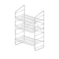 Стеллаж для рассады 33 × 62 × 93 см, белый