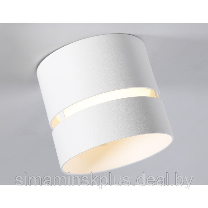 Светильник точечный накладной со сменной лампой GU10 TN71050, GX53, 12Вт, 85х85х75 мм, цвет белый - фото 4 - id-p214818759
