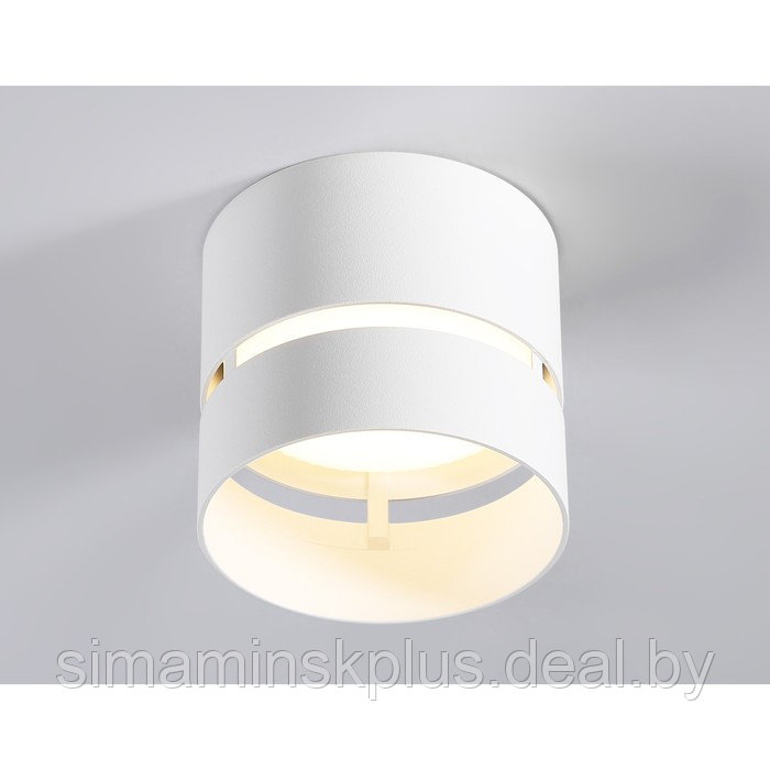 Светильник точечный накладной со сменной лампой GU10 TN71050, GX53, 12Вт, 85х85х75 мм, цвет белый - фото 5 - id-p214818759