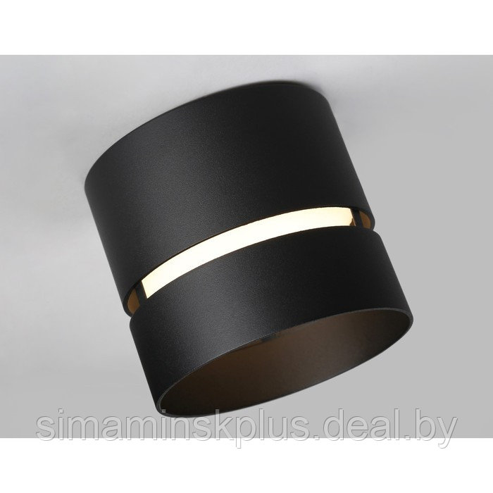 Светильник точечный накладной со сменной лампой GU10 TN71052, GX53, 12Вт, 85х85х75 мм, цвет чёрный - фото 5 - id-p214818760