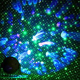 Световой прибор «Космос», 11 см, 6 картриджей, свечение RGB, 5 В, фото 8