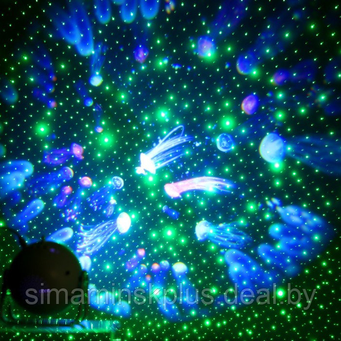 Световой прибор «Космос», 11 см, 6 картриджей, свечение RGB, 5 В - фото 8 - id-p214818815