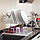 Сушилка для посуды и приборов, настольная, с поддоном, цвет хром, KB007, фото 2