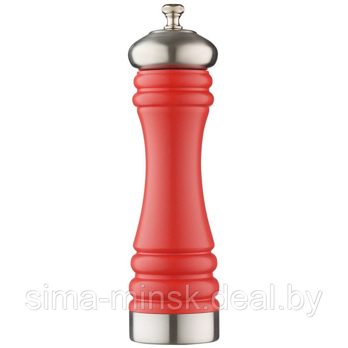 Мельница для перца, цвет красный, матовый, 20 см - фото 1 - id-p214820402