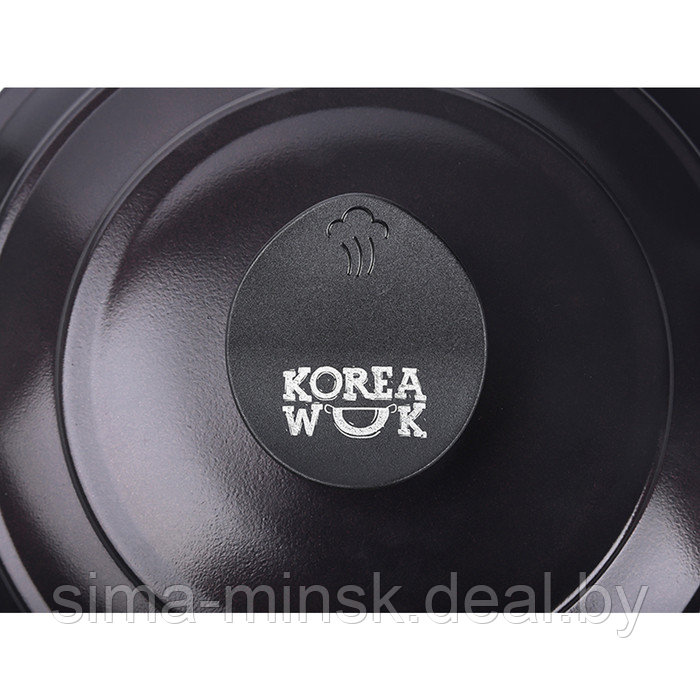 Кастрюля Korea Wok с антипригарным покрытием, 4.7 л, индукция - фото 5 - id-p214821091