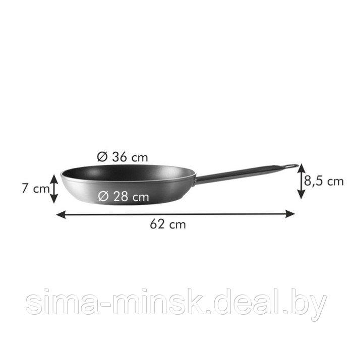 Сковорода Tescoma Grandchef, с длинной ручкой, d=36 см - фото 2 - id-p214821856