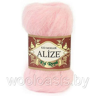 Пряжа Alize Kid Royal Mohair, Ализе Кид Роял Мохер, турецкая, мохер с полиамидом, для ручного вязания (цвет 143)