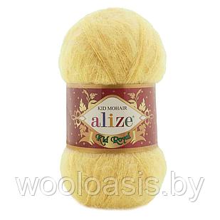 Пряжа Alize Kid Royal Mohair, Ализе Кид Роял Мохер, турецкая, мохер с полиамидом, для ручного вязания (цвет 509)