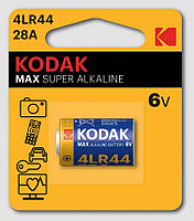 Элемент питания 4LR44 - KODAK, 6V, Alkaline (476A/A544/PX28A)