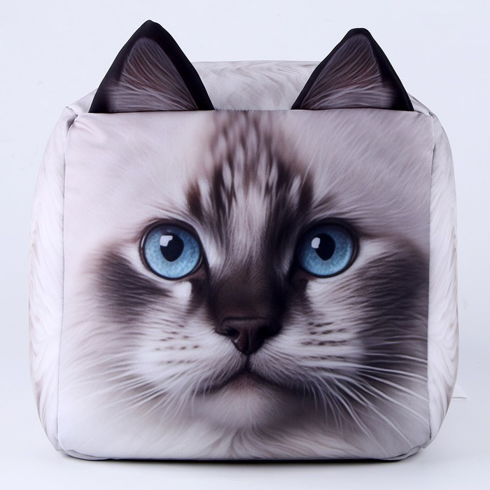 Антистресс кубы «кот», белый - фото 1 - id-p214824389